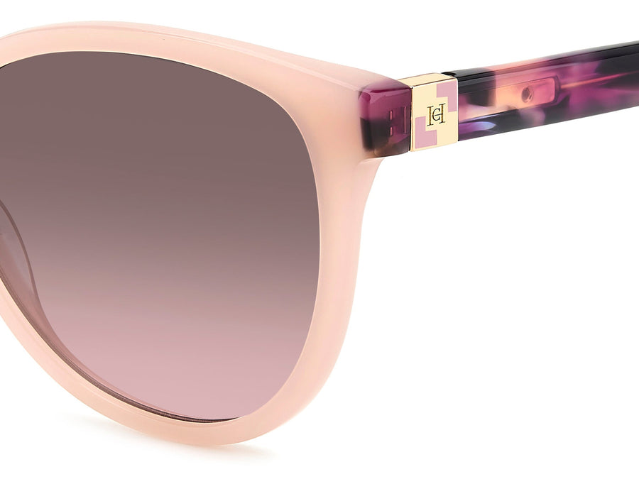 Carolina Herrera Cat-Eye Sunglasses - HER 0237/S NUDE PINK HAVANA