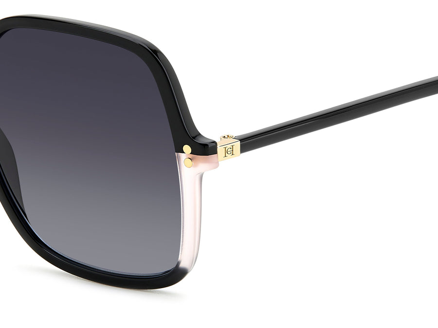 Carolina Herrera Square Sunglasses - HER 0244/S BLACK PINK