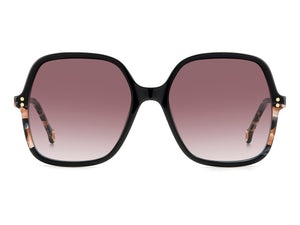 Carolina Herrera Square Sunglasses - HER 0244/S BLACK HAVANA