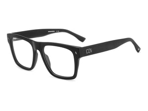 Dsquared Square Frames - ICON 0018 MATTE BLACK