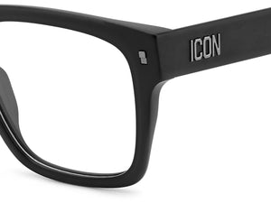 Dsquared Square Frames - ICON 0018 MATTE BLACK