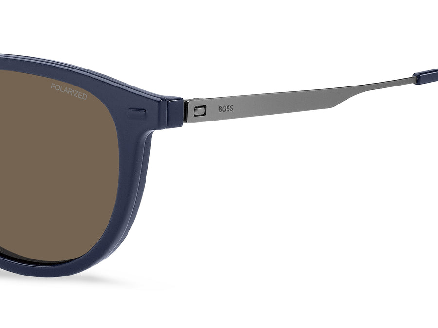 Boss Square Frames - BOSS 1640/CS BLUE RUTHENIUM