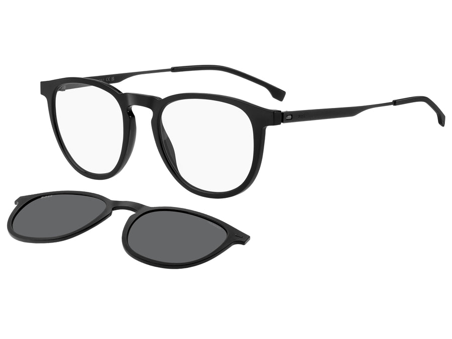 Boss Square Frames - BOSS 1640/CS BLACK MATTE BLACK