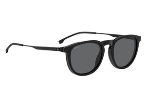 Boss Square Frames - BOSS 1640/CS BLACK MATTE BLACK