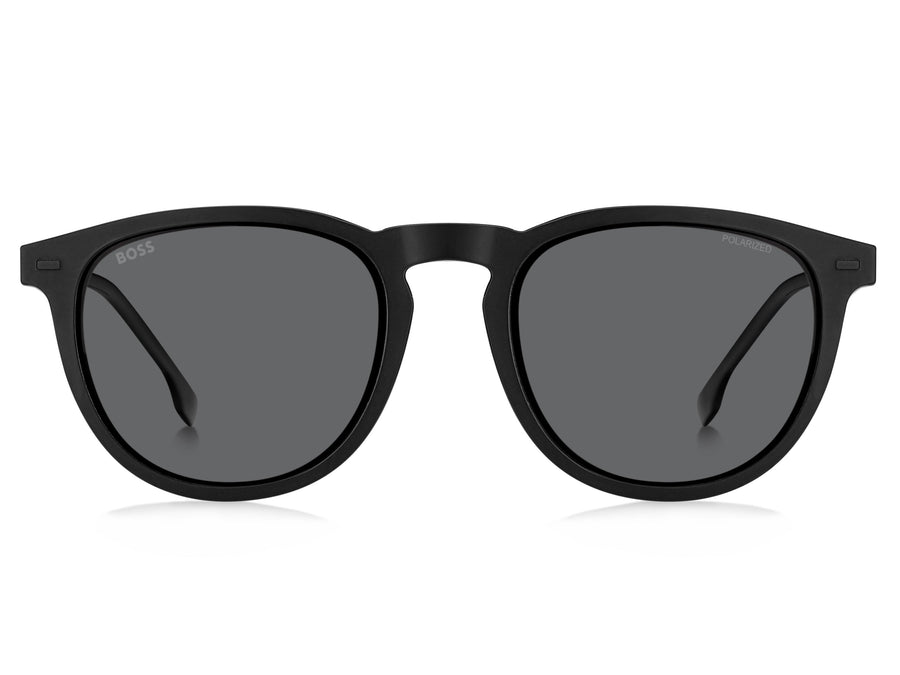 Boss Square Frames - BOSS 1640/CS BLACK MATTE BLACK