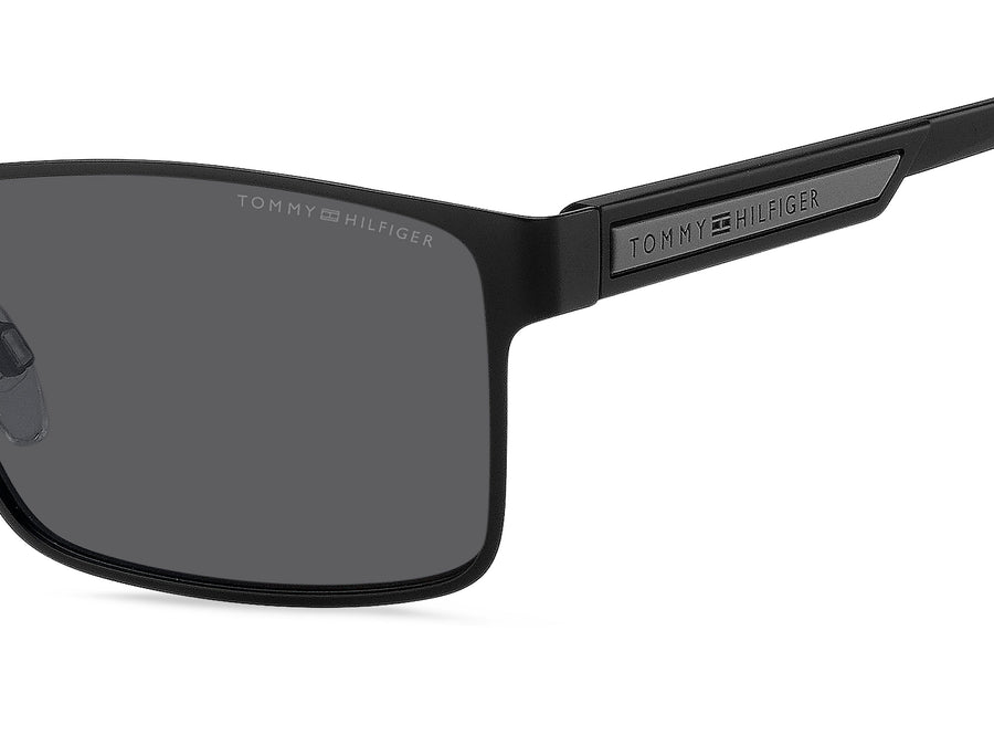 Tommy Hilfiger Square Sunglasses - TH 2087/S Matte Black