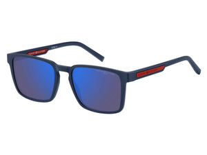 Tommy Hilfiger Square Sunglasses - TH 2088/S Matte Blue