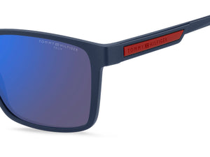 Tommy Hilfiger Square Sunglasses - TH 2088/S Matte Blue