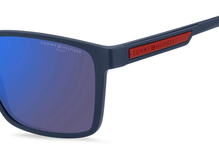 Tommy Hilfiger Square Sunglasses - TH 2088/S Matte Blue