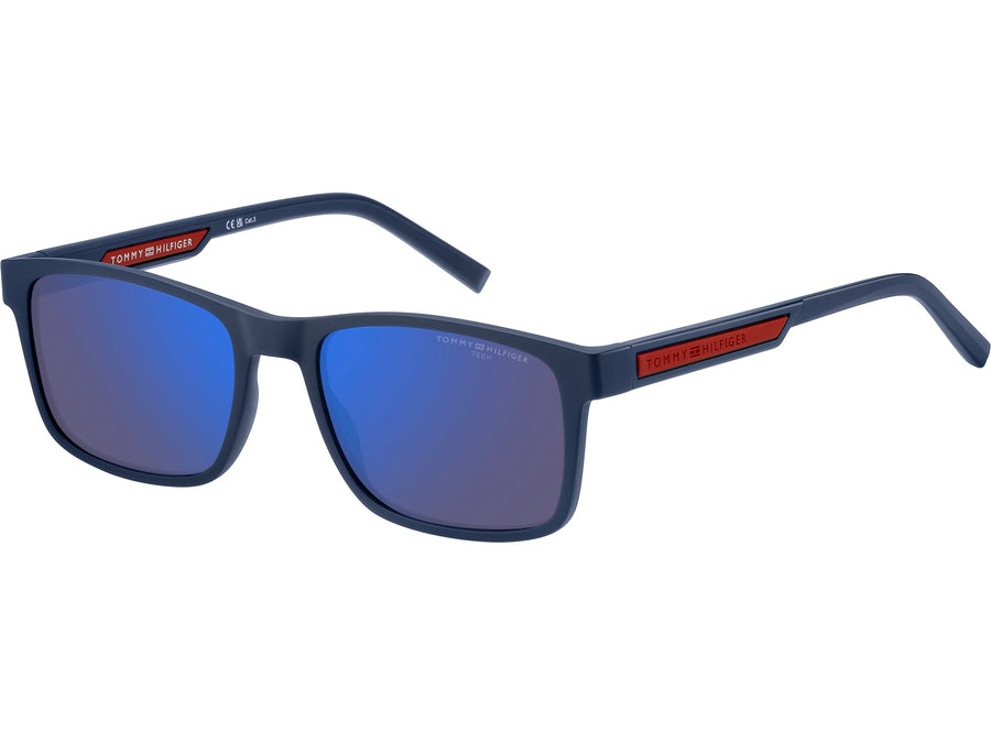 Tommy Hilfiger Square Sunglasses - TH 2089/S Matte Blue