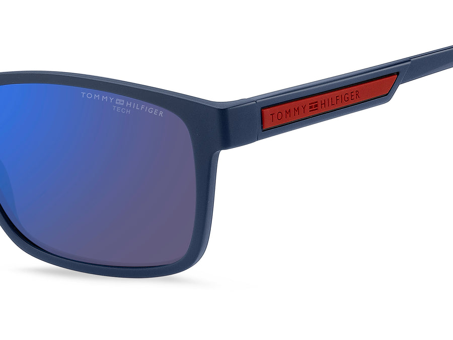 Tommy Hilfiger Square Sunglasses - TH 2089/S Matte Blue