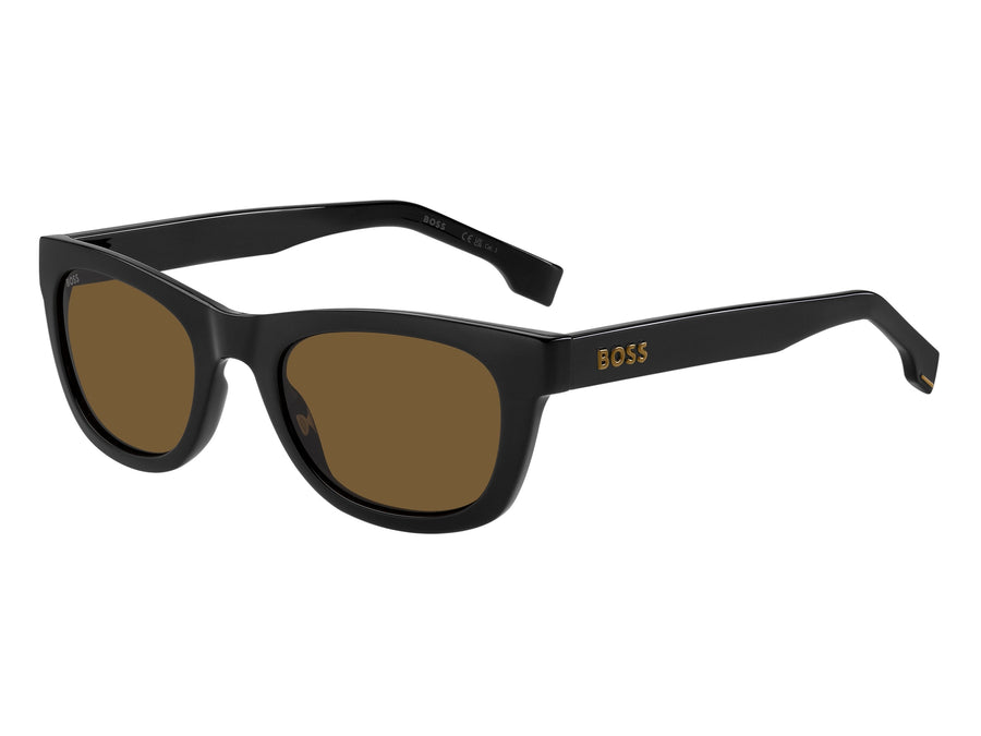 Boss Square Sunglasses - BOSS 1649/S BLACK BEIGE