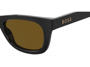 Boss Square Sunglasses - BOSS 1649/S BLACK BEIGE