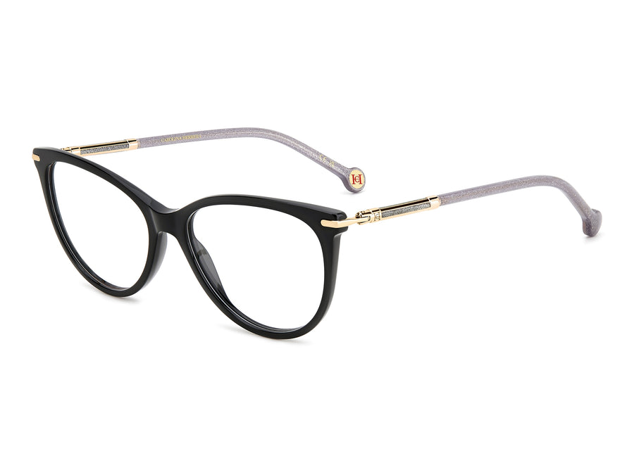 Carolina Herrera Square Frames - HER 0231 BLACK GLITTER BLACK