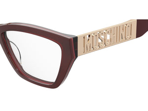 Moschino Square Frames - MOS634 BURGUNDY