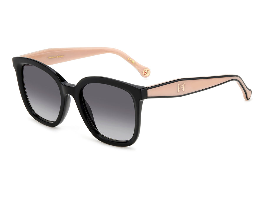 Carolina Herrera Square Sunglasses - HER 0225/G/S BLACK PINK