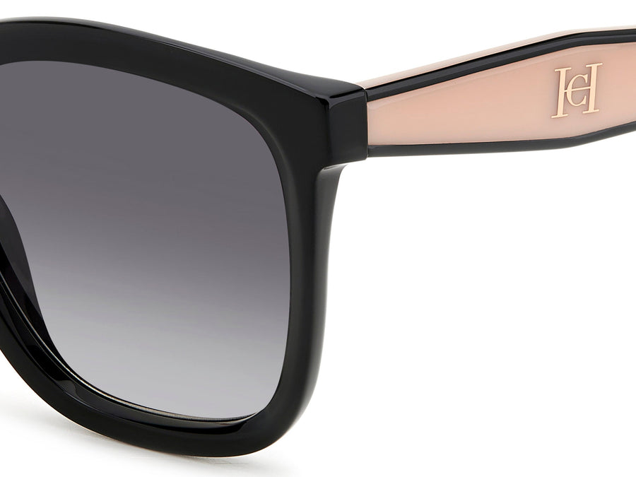 Carolina Herrera Square Sunglasses - HER 0225/G/S BLACK PINK