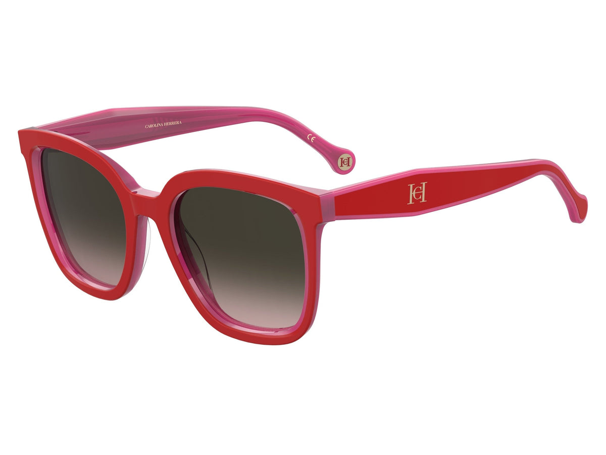 Lunettes De Soleil Carolina Herrera CH 0001/S - Couleur Rose Havane - Taille 55-23 - UV400 - Neuf Avec étiquettes