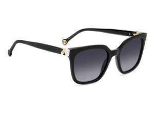 Carolina Herrera Square Sunglasses - HER 0236/S BLACK WHITE