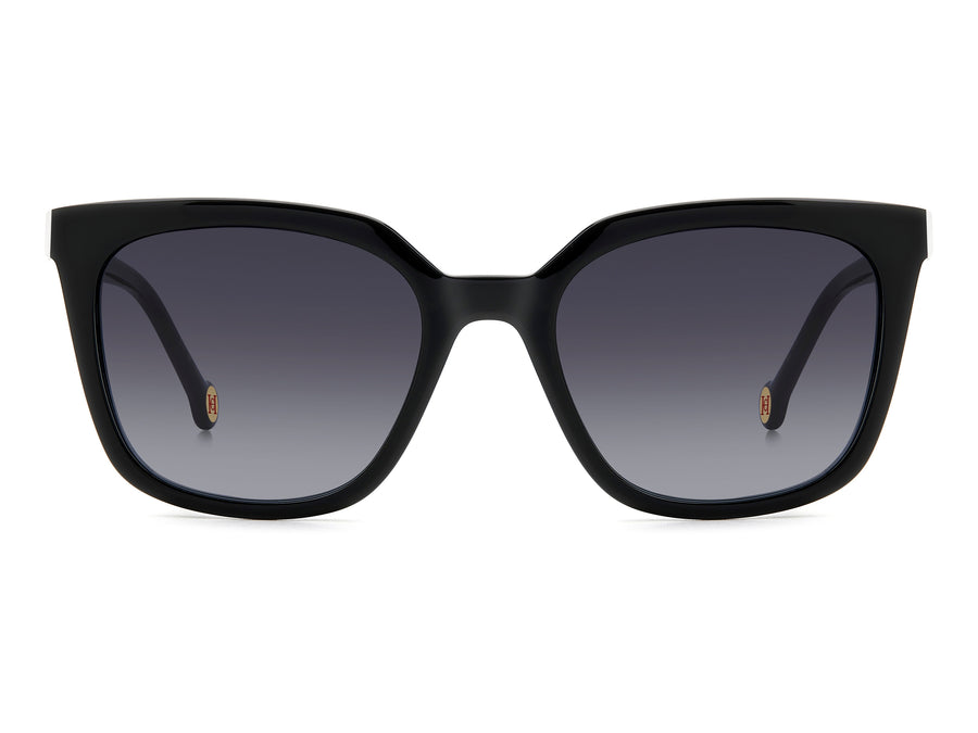 Carolina Herrera Square Sunglasses - HER 0236/S BLACK WHITE