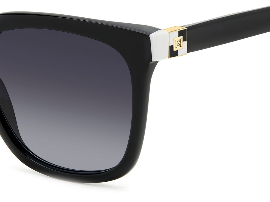 Carolina Herrera Square Sunglasses - HER 0236/S BLACK WHITE