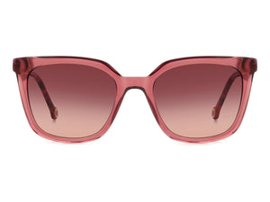 Carolina Herrera Square Sunglasses - HER 0236/S BURGUNDY RED HAVANA