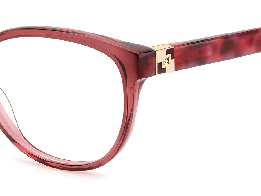 Carolina Herrera Cat-Eye Frames - HER 0240 BURGUNDY RED HAVANA