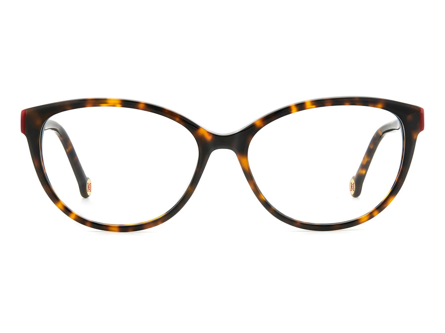 Carolina Herrera Cat-Eye Frames - HER 0240 HAVANA RED