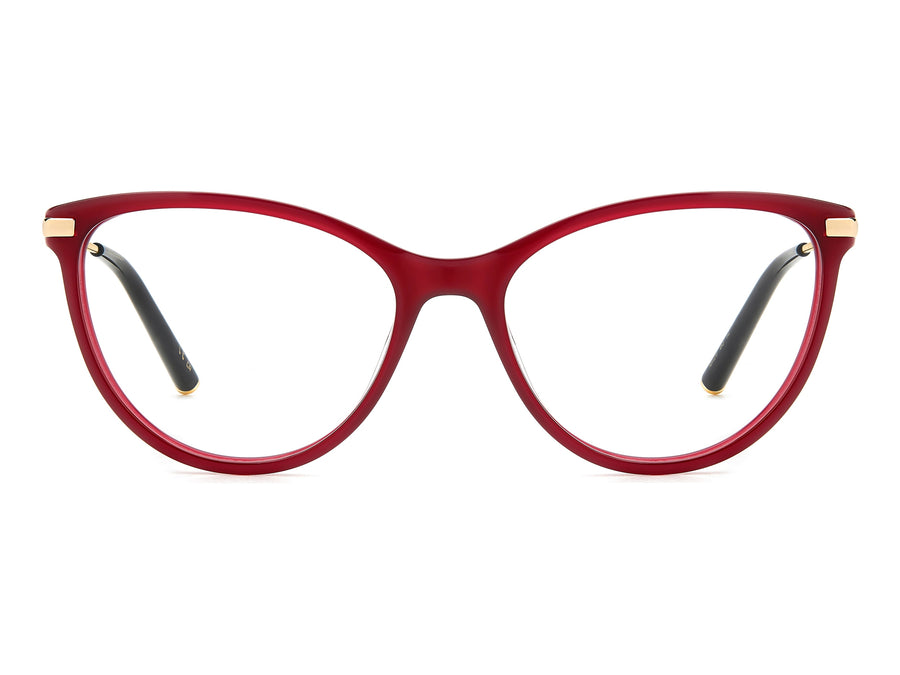 Carolina Herrera Square Frames - HER 0219 BURGUNDY GOLD