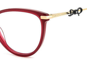 Carolina Herrera Square Frames - HER 0219 BURGUNDY GOLD