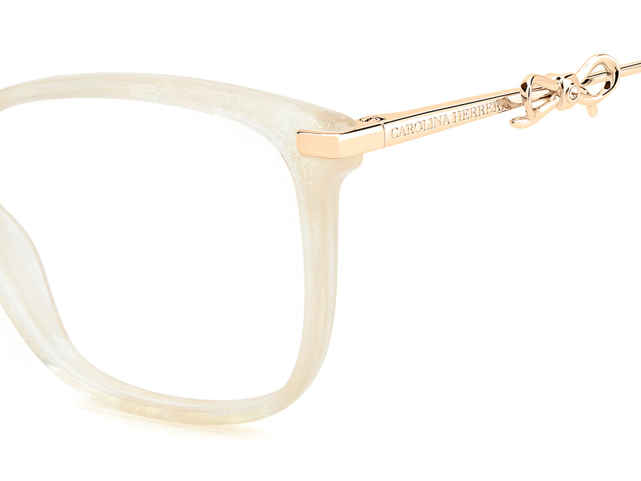 Carolina Herrera Square Frames - HER 0218 WHITE MARBLE