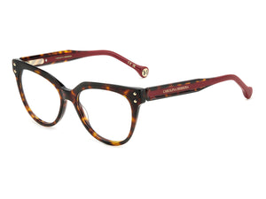 Carolina Herrera Square Frames - HER 0224 HAVANA RED