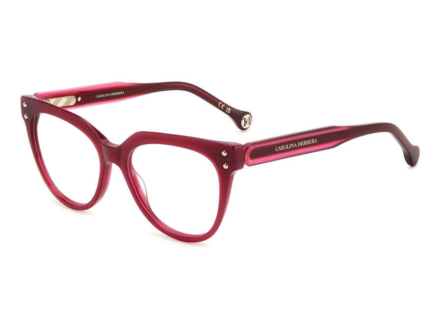 Carolina Herrera Square Frames - HER 0224 CYCLAMEN