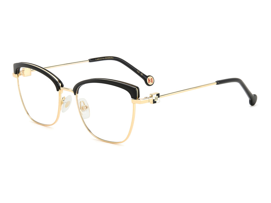 Carolina Herrera Square Frames - HER 0243 BLACK GOLD