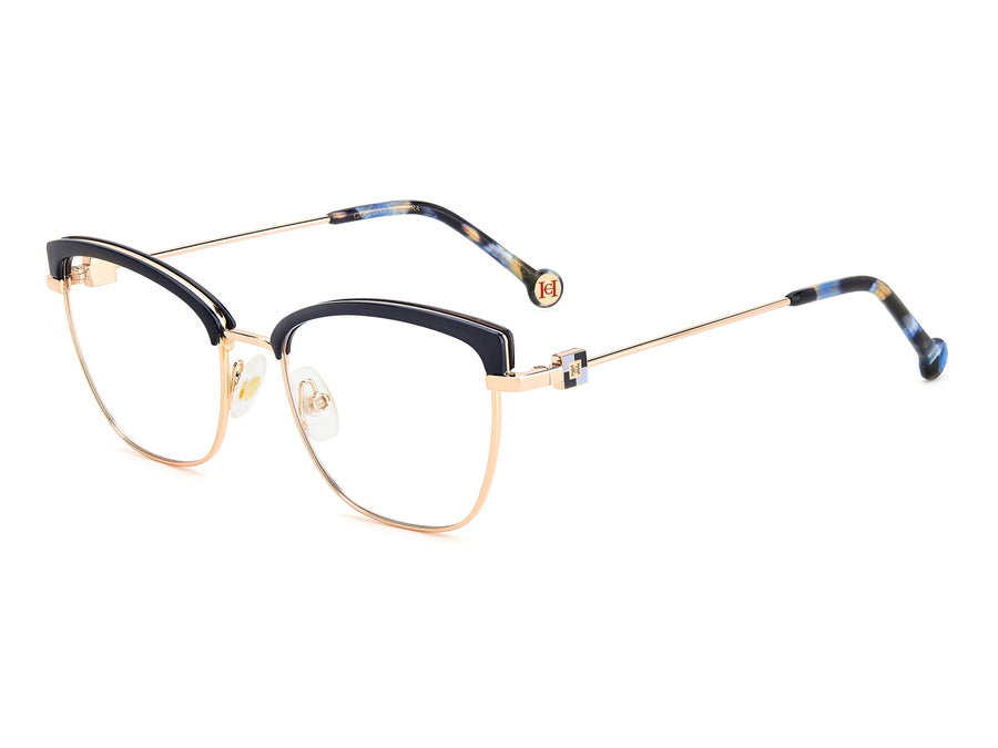 Carolina Herrera Square Frames - HER 0243 BLUE GOLD