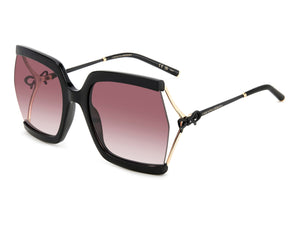 Carolina Herrera Square Sunglasses - HER 0216/G/S BLACK VIOLET