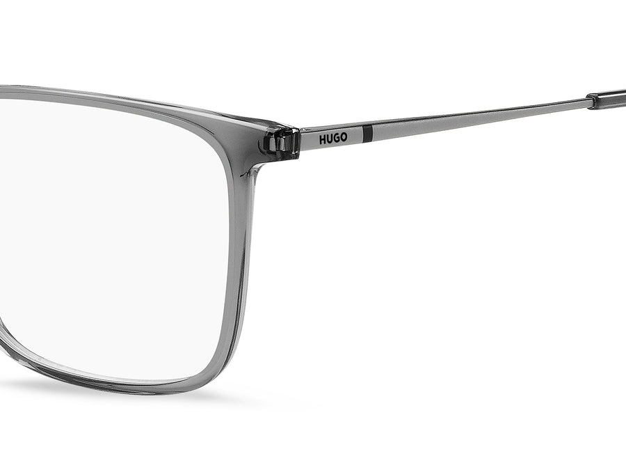 Hugo Square Frames - HG 1288 GREY RUTHENIUM