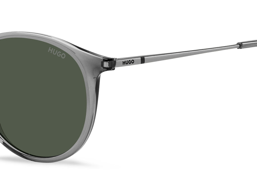 Hugo Round Sunglasses - HG 1286/S Grey Ruthenium