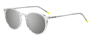 HUGO Round Sunglasses - HG 1286/S CRYSTAL RUTHENIUM