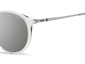 HUGO Round Sunglasses - HG 1286/S CRYSTAL RUTHENIUM