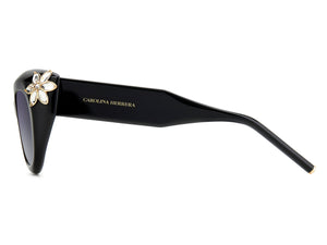 Carolina Herrera Cat-Eye Sunglasses - HER 0215/S BLACK