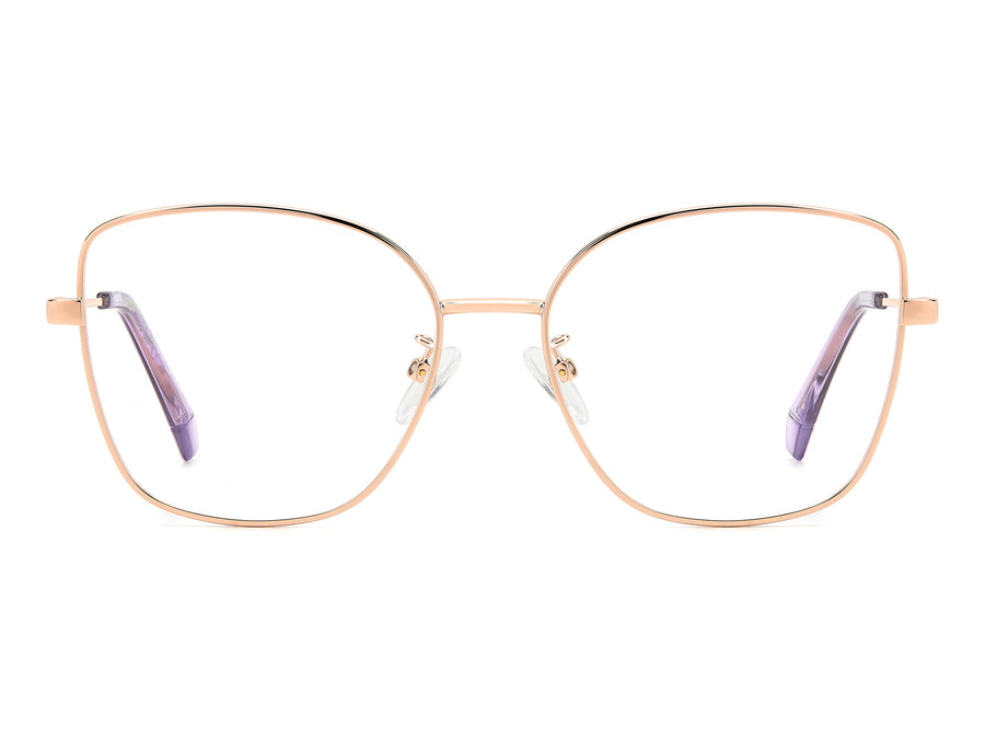 Polaroid Cat-Eye Frames - PLD D521/G GOLD COPPER