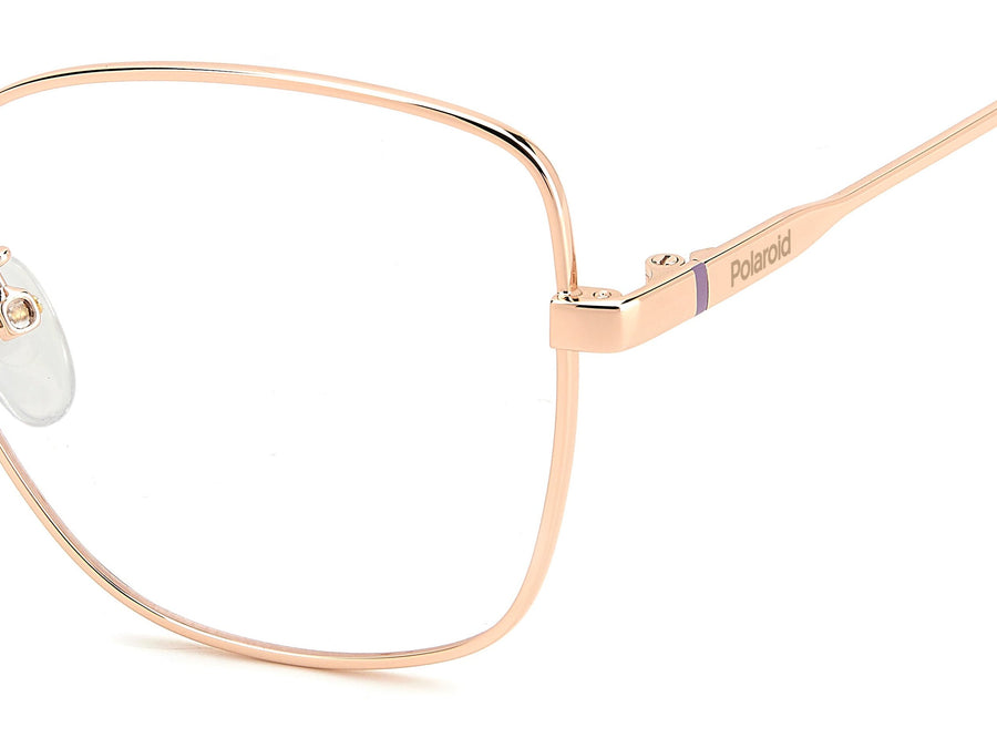 Polaroid Cat-Eye Frames - PLD D521/G GOLD COPPER