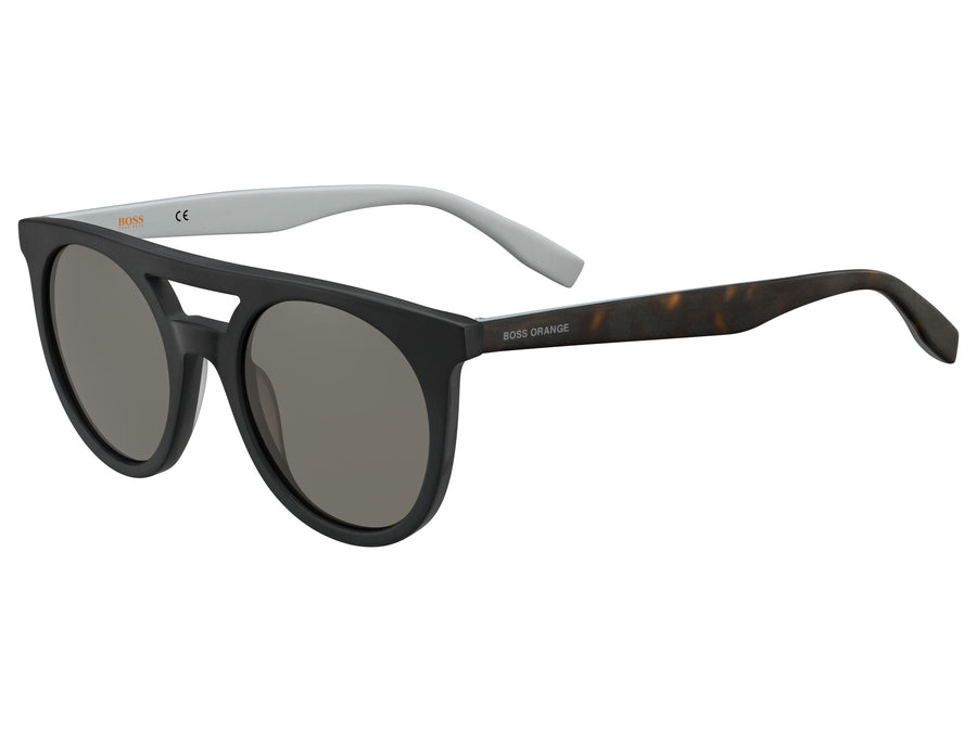 HUGO  Round sunglasses - BO 0266/S Black Havana Grey