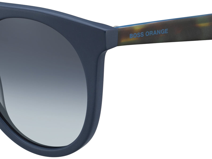 HUGO  Round sunglasses - BO 0266/S Blue Havana Blue