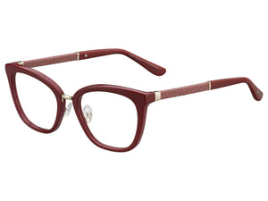 Jimmy Choo  Cat-Eye Frame - JC165 Red Glitter Red