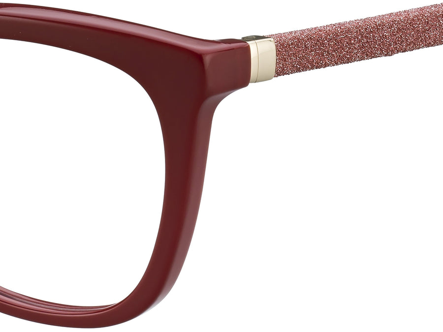 Jimmy Choo  Cat-Eye Frame - JC165 Red Glitter Red