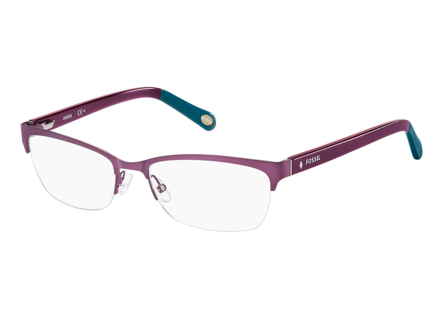 Fossil  Square Frame - FOS 6017 Mauve Purple Petrol