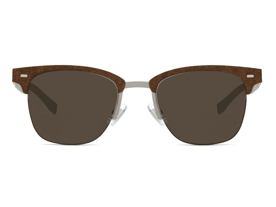 BOSS  Round sunglasses - BOSS 0934/S LIGHT BROWN