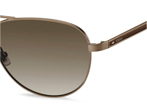 FOSSIL  Aviator sunglasses - FOS 3065/S Matte Brown